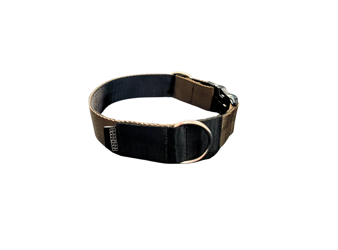 IZZYDOGG COLLAR BROWN BLACK